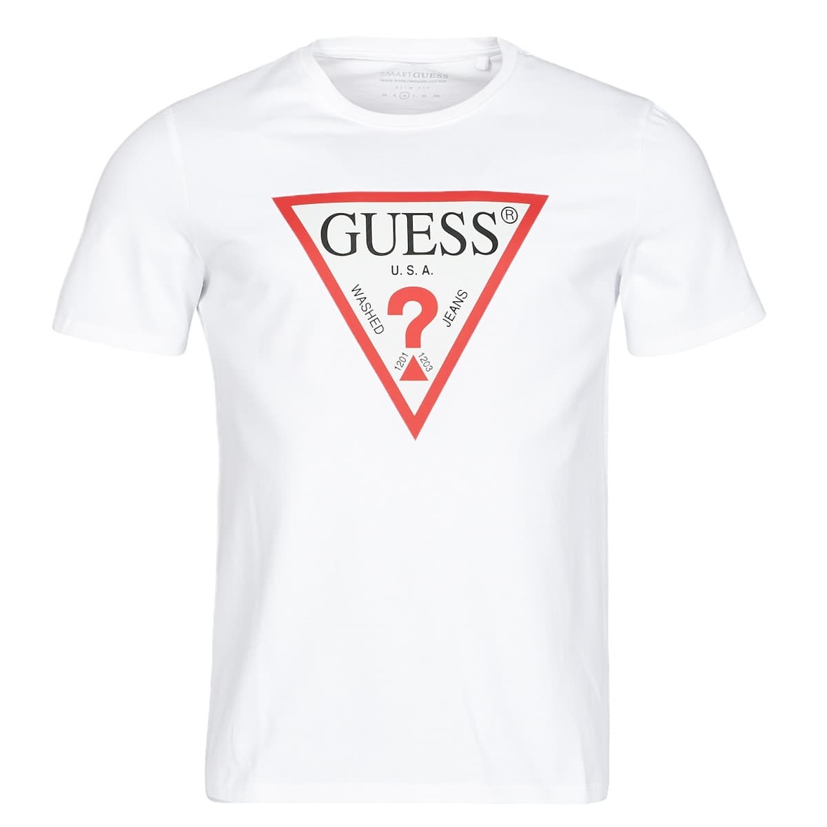Guess CN SS ORIGINAL LOGO TEE Bílá