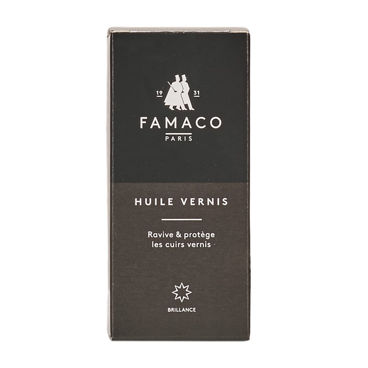 Famaco FLACON HUILE VERNIS 100 ML FAMACO NOIR Černá