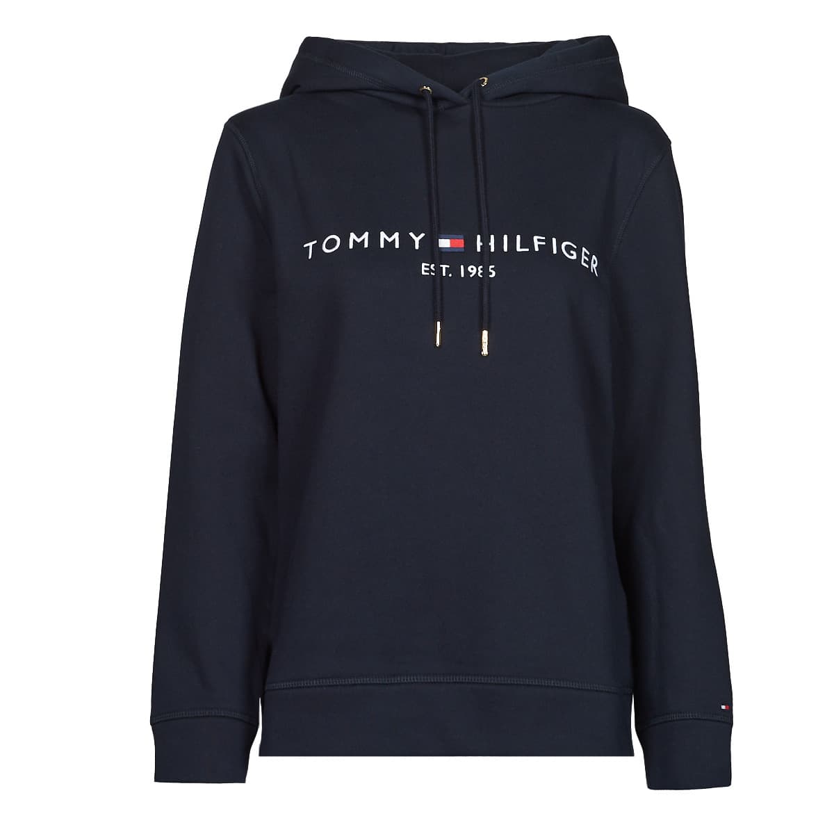 Tommy Hilfiger HERITAGE HILFIGER HOODIE LS Modrá