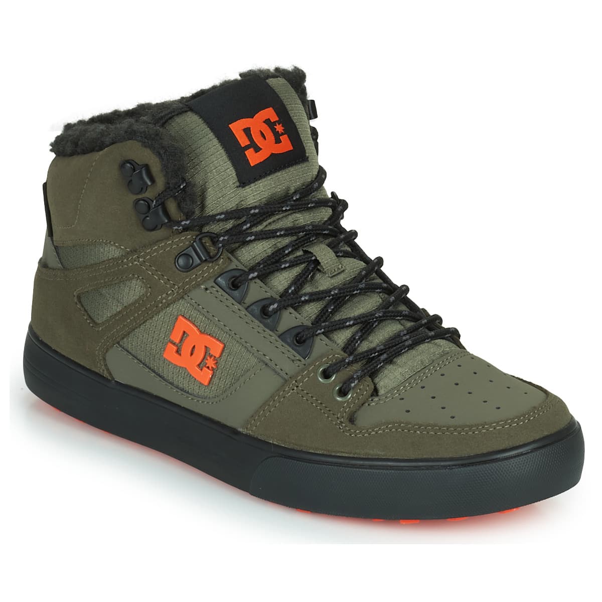 DC Shoes PURE HIGH-TOP WC WNT Khaki