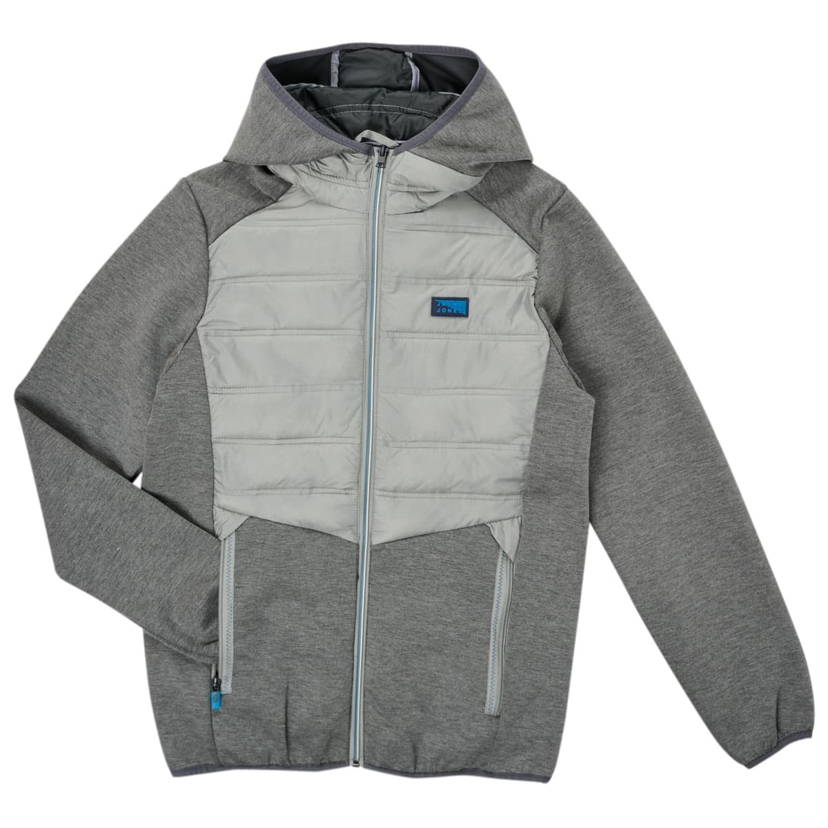 Jack & Jones JCOTOBY HYBRID JACKET Šedá