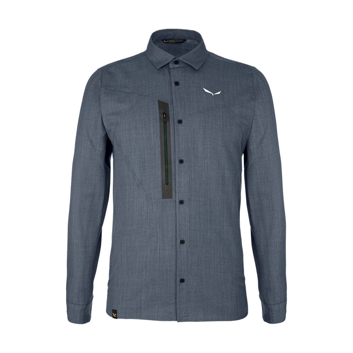 Salewa Koszula Fanes Wool Dry M L/S SRT 27762-3988 Šedá