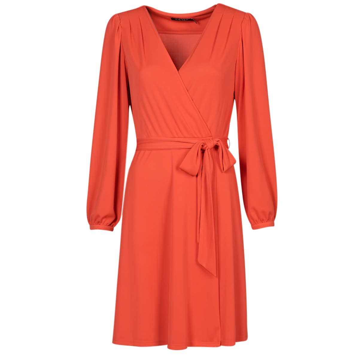 Lauren Ralph Lauren SHAVILYA-LONG SLEEVE-DAY DRESS Oranžová