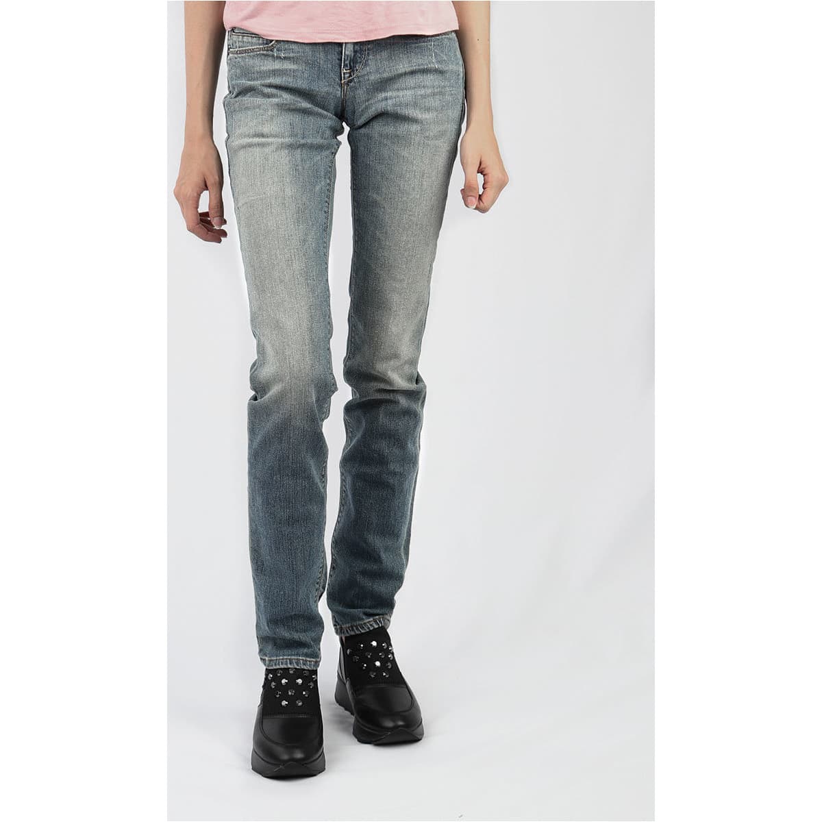 Levis Wmn Jeans 10571-0045 Modrá