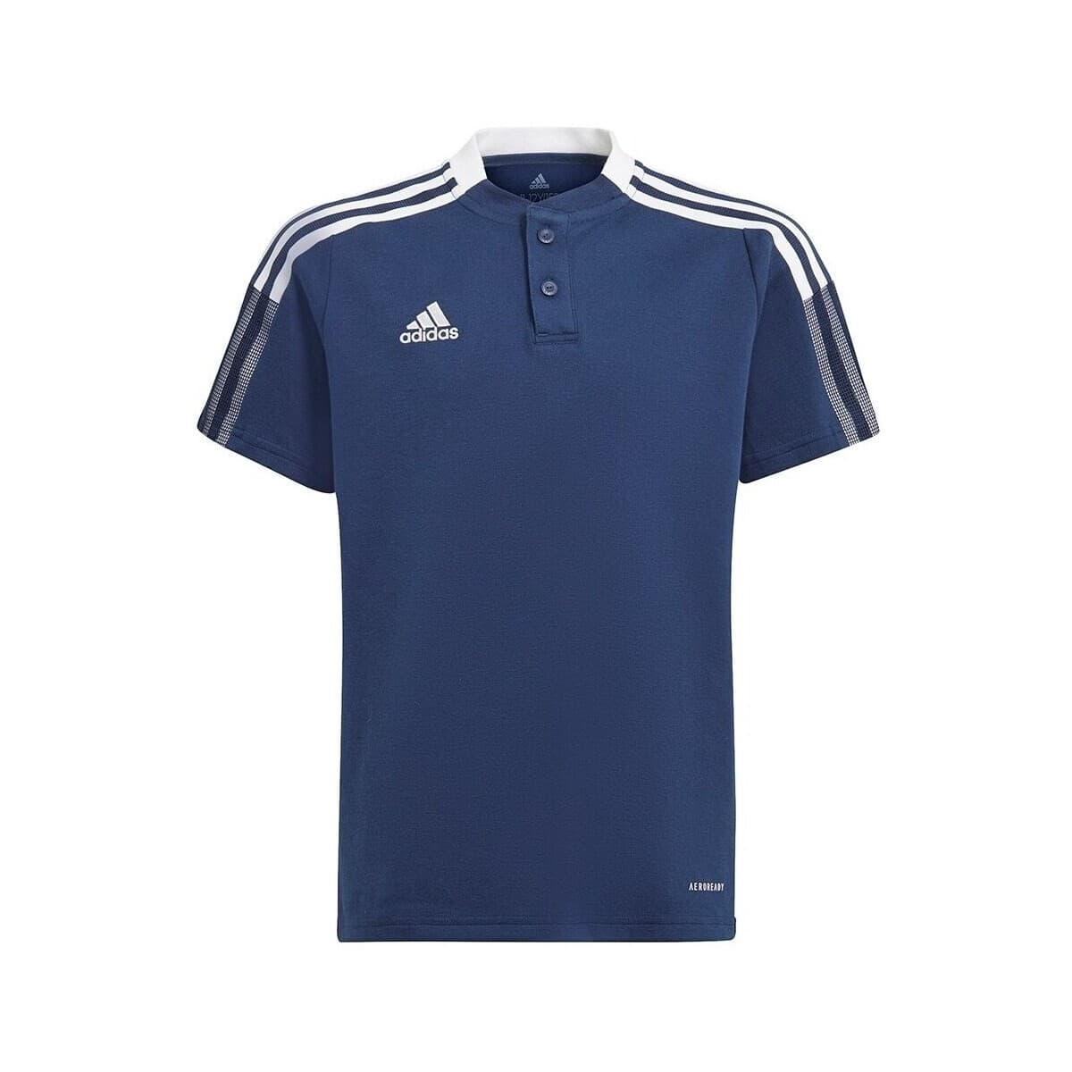 adidas Tiro 21 Polo Tmavě modrá