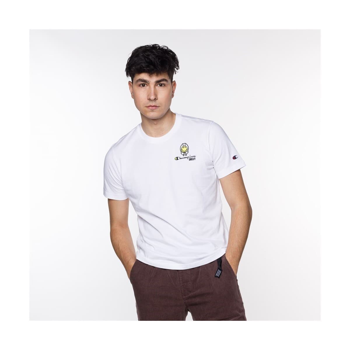 Champion X Smiley Bílá