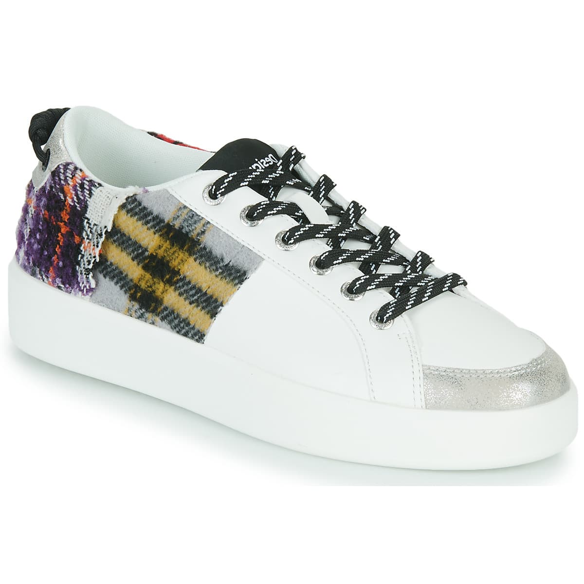 Desigual FANCY TARTAN Bílá