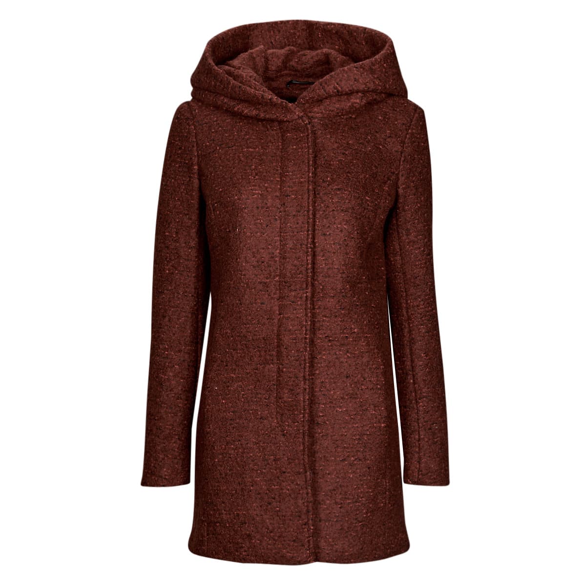 Only ONLSEDONA BOUCLE WOOL COAT OTW NOOS Červená