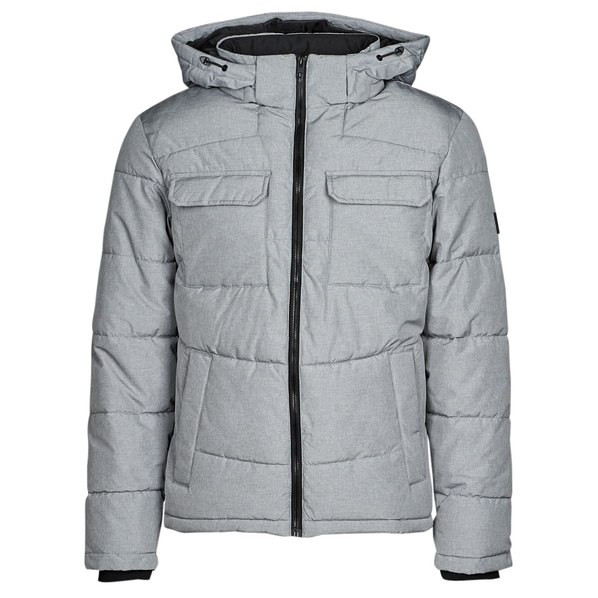 Jack & Jones JJBRADY PUFFER Šedá