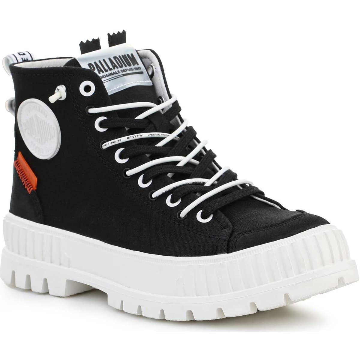 Palladium Pallashock Back Zip BLACK 97349-008-M Černá