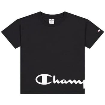 Champion Crewneck Tshirt Černá
