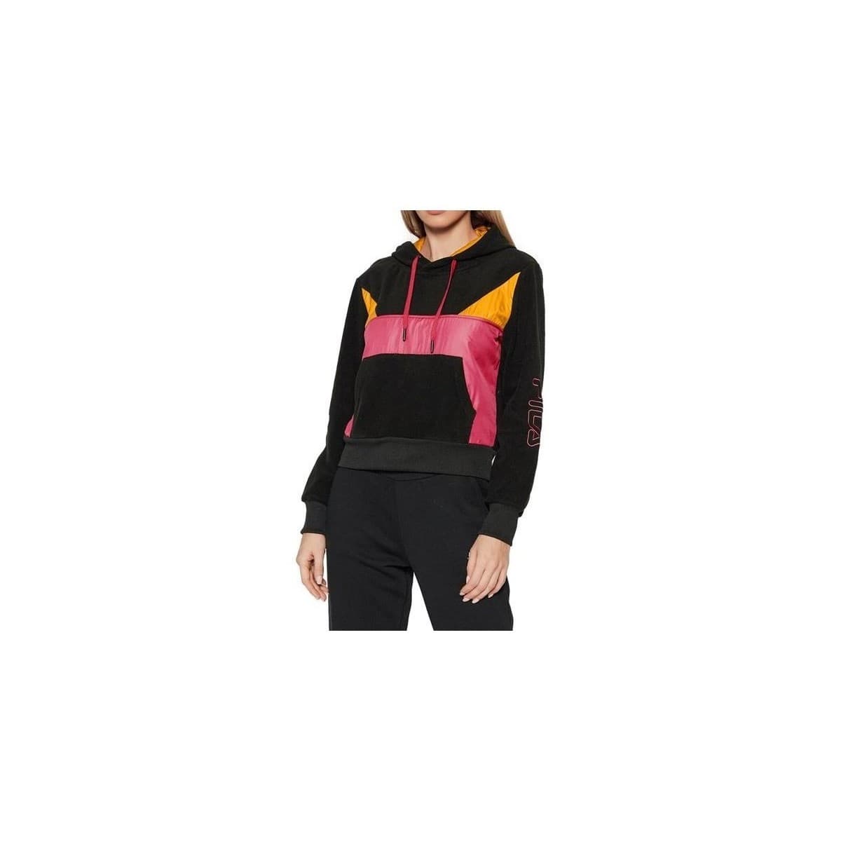 Fila Pippa Cropped Hoody W Černá