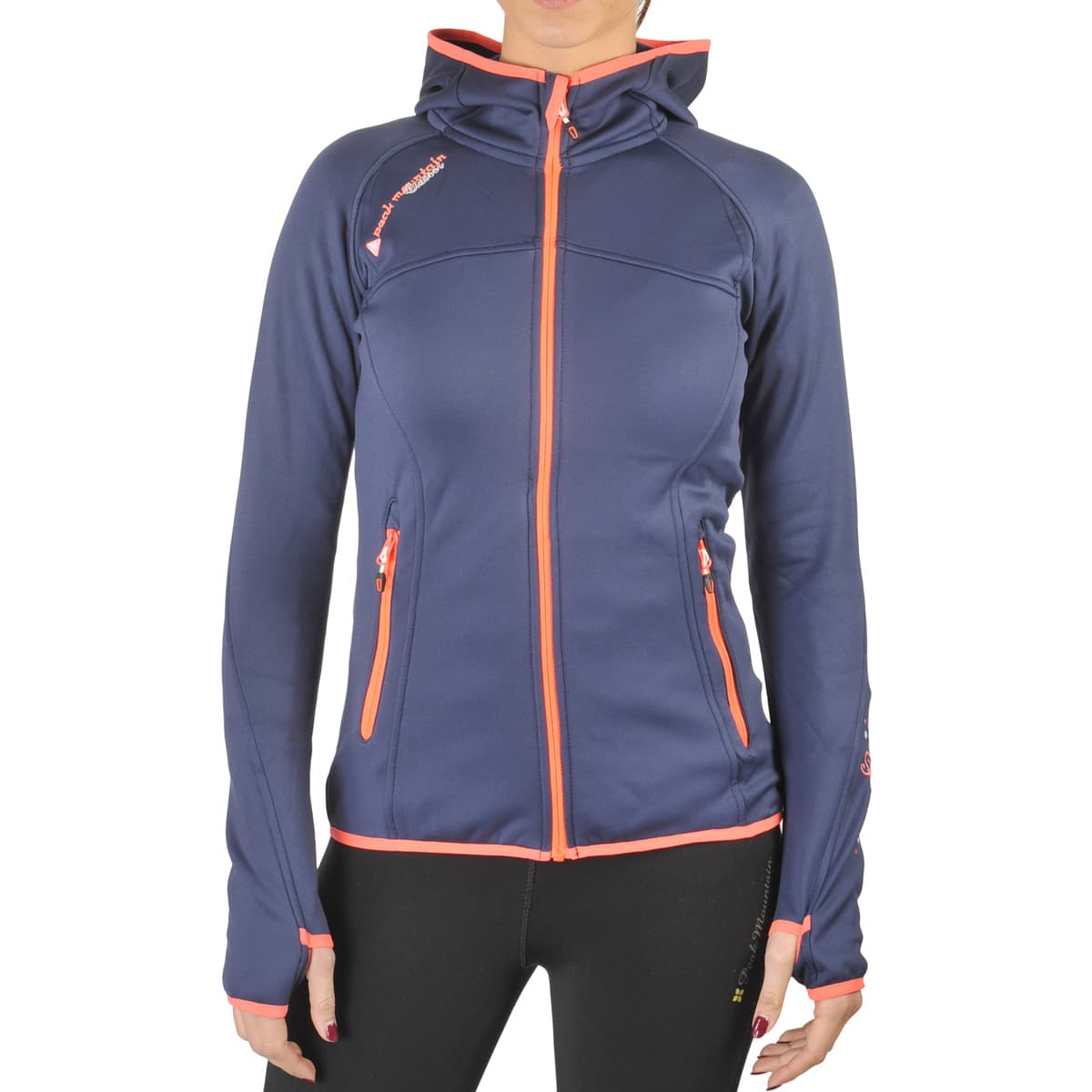 Peak Mountain Blouson polarshell femme ACAMPUS Tmavě modrá