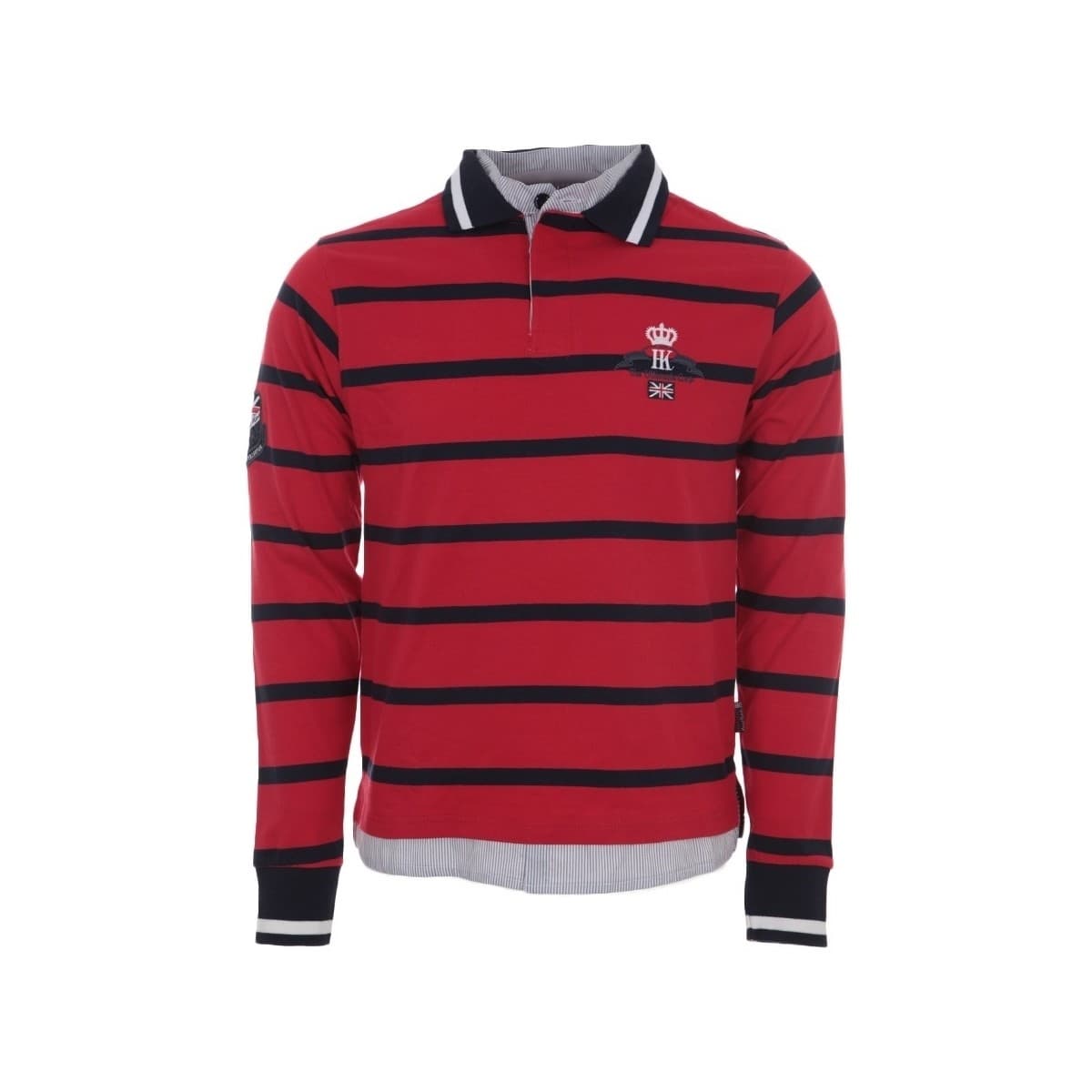 Harry Kayn Polo manches longues garçon ECALAORI Červená