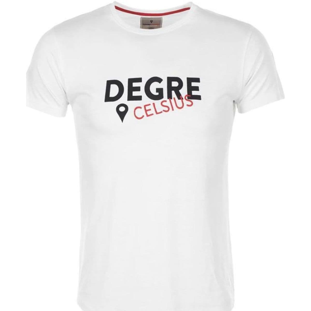 Degré Celsius T-shirt manches courtes garçon ECALOGO Bílá
