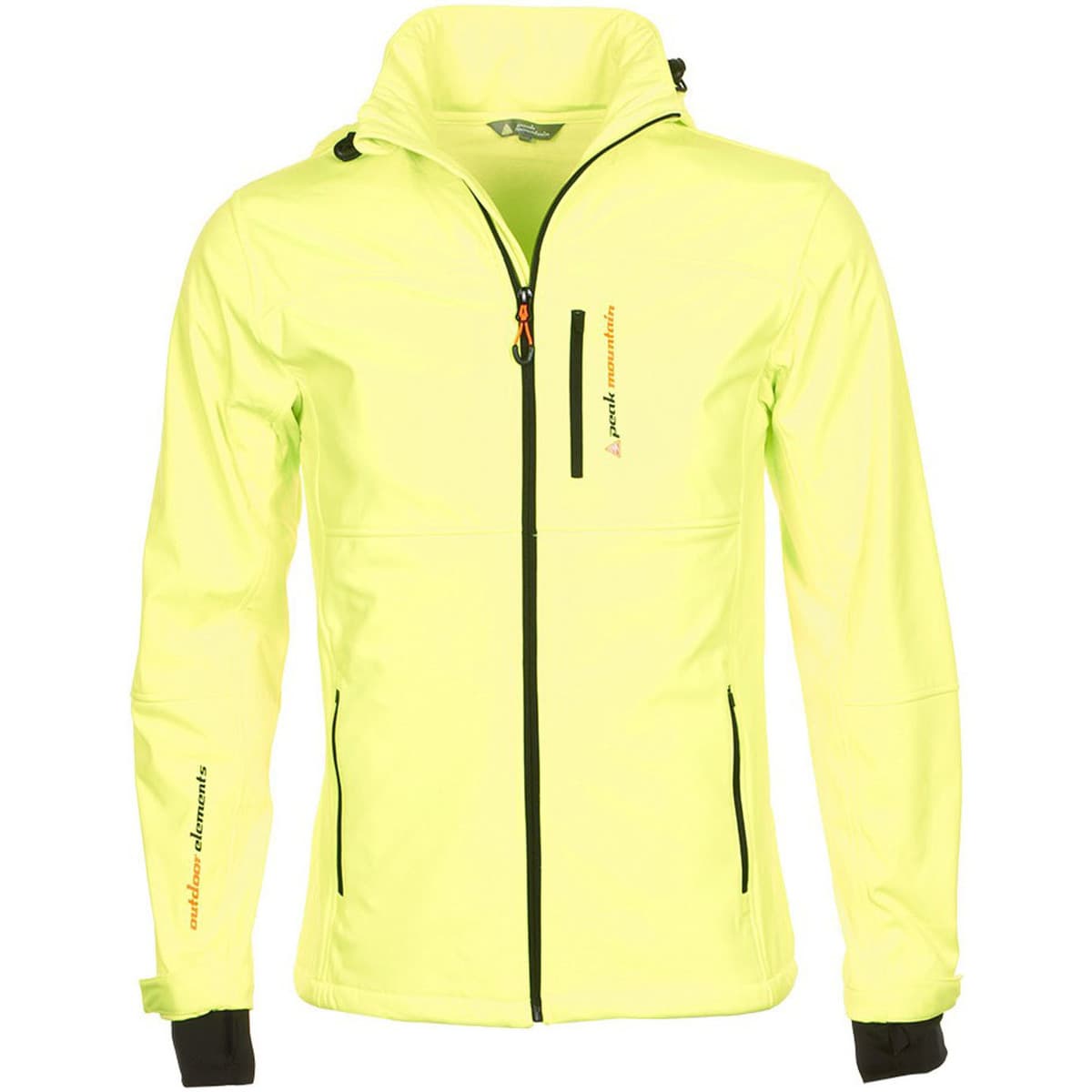 Peak Mountain Blouson softshell garçon ECANNE Žlutá