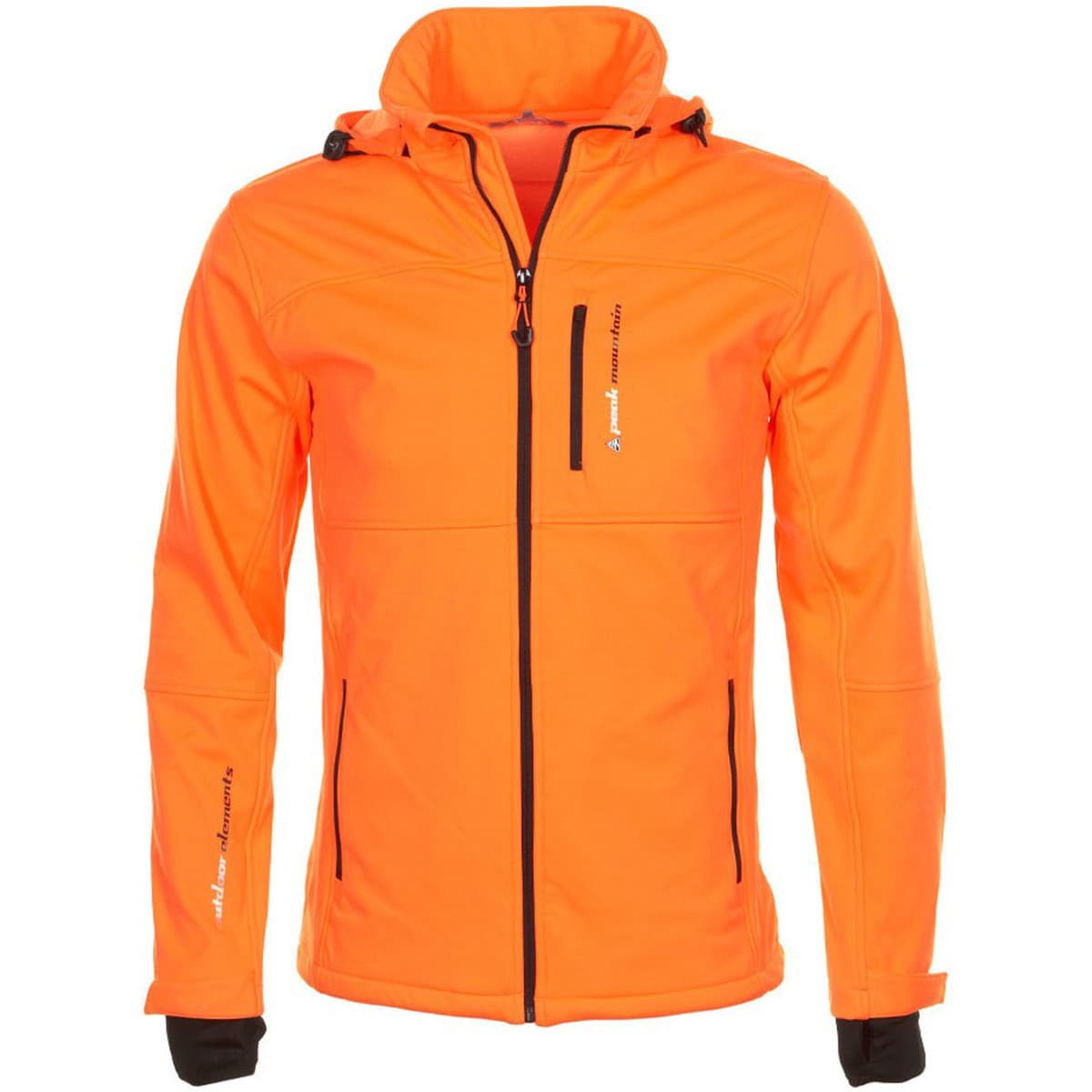 Peak Mountain Blouson softshell garçon ECANNE Oranžová