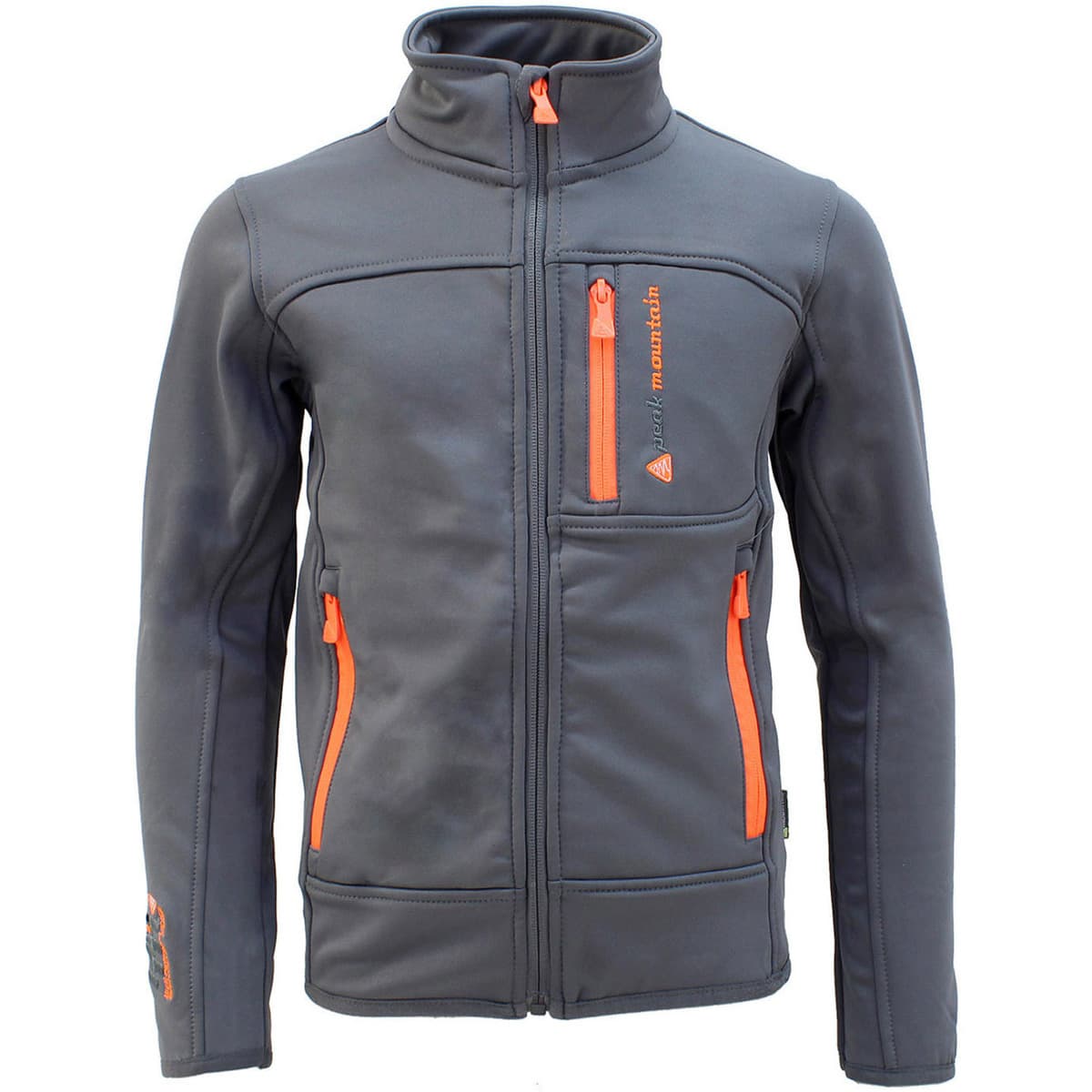 Peak Mountain Blouson polarshell garçon ECANTON Šedá