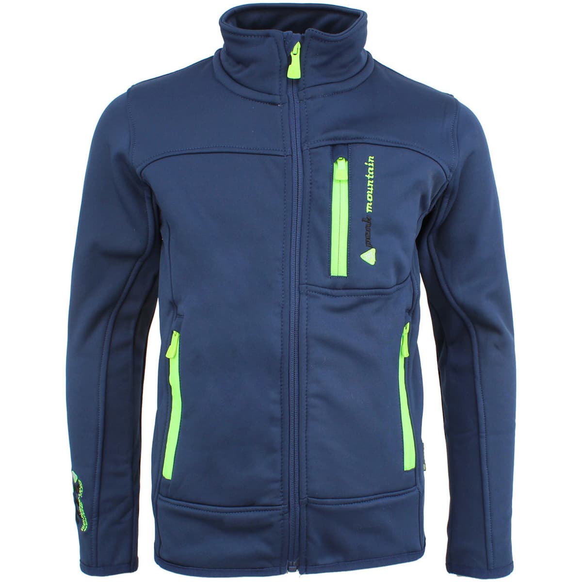 Peak Mountain Blouson polarshell garçon ECANTON Tmavě modrá