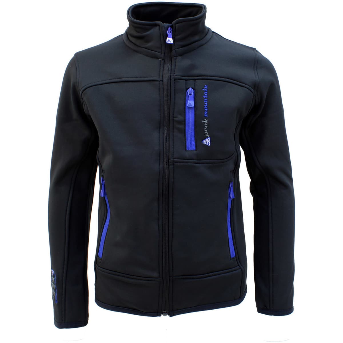 Peak Mountain Blouson polarshell garçon ECANTON Černá