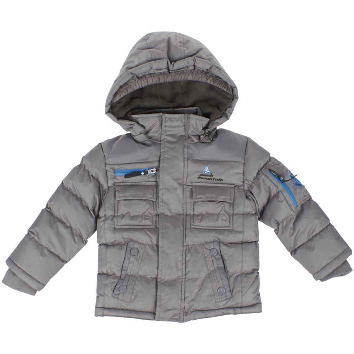 Peak Mountain Doudoune garçon ECARDIN Šedá