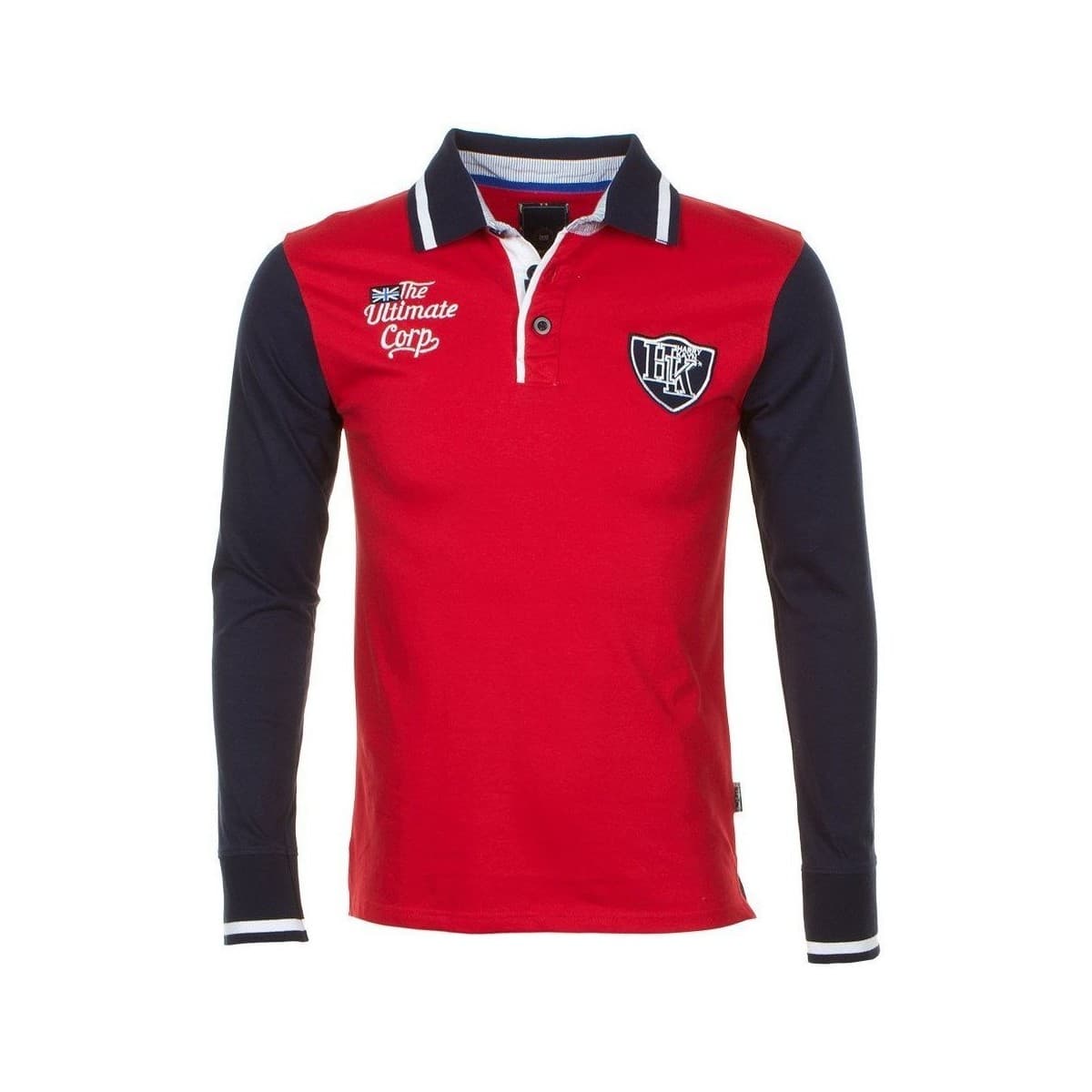 Harry Kayn Polo manches longues garçon ECREOR Červená