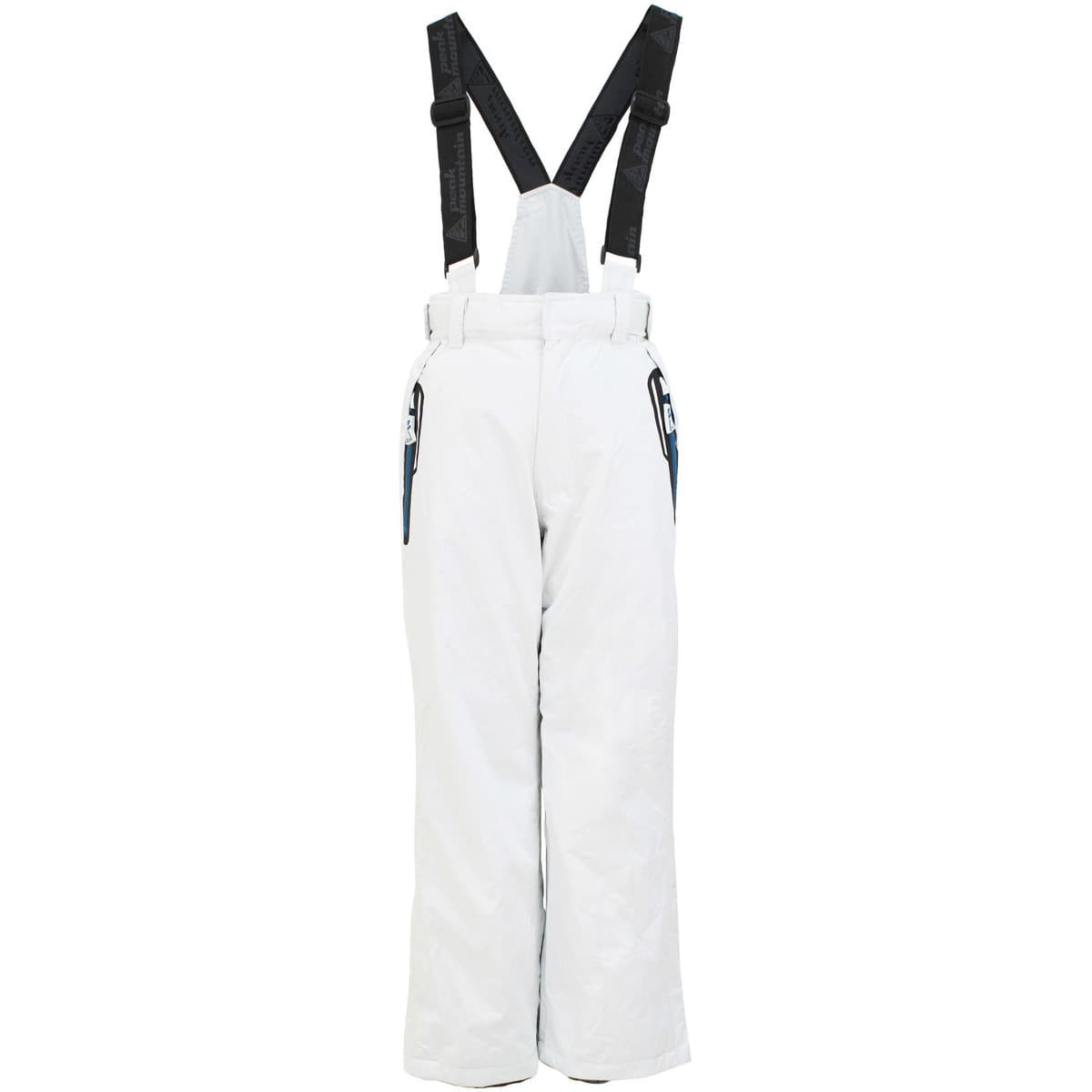 Peak Mountain Pantalon de ski garçon EDAL Bílá