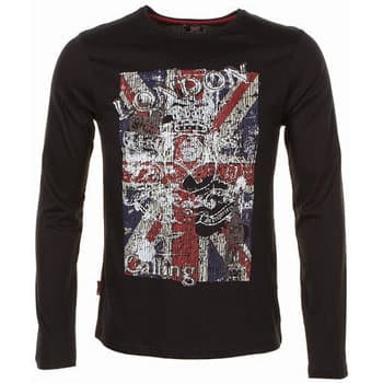 Harry Kayn T-shirt manches longues garçon EGALANT Černá