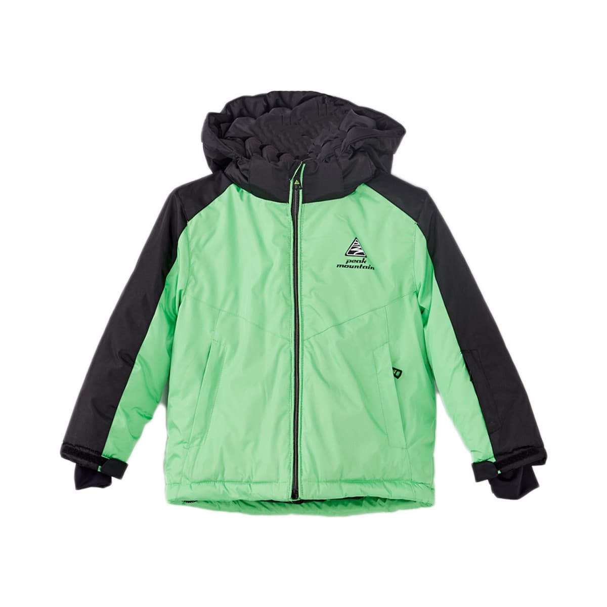 Peak Mountain Blouson de ski garçon EGEE Zelená