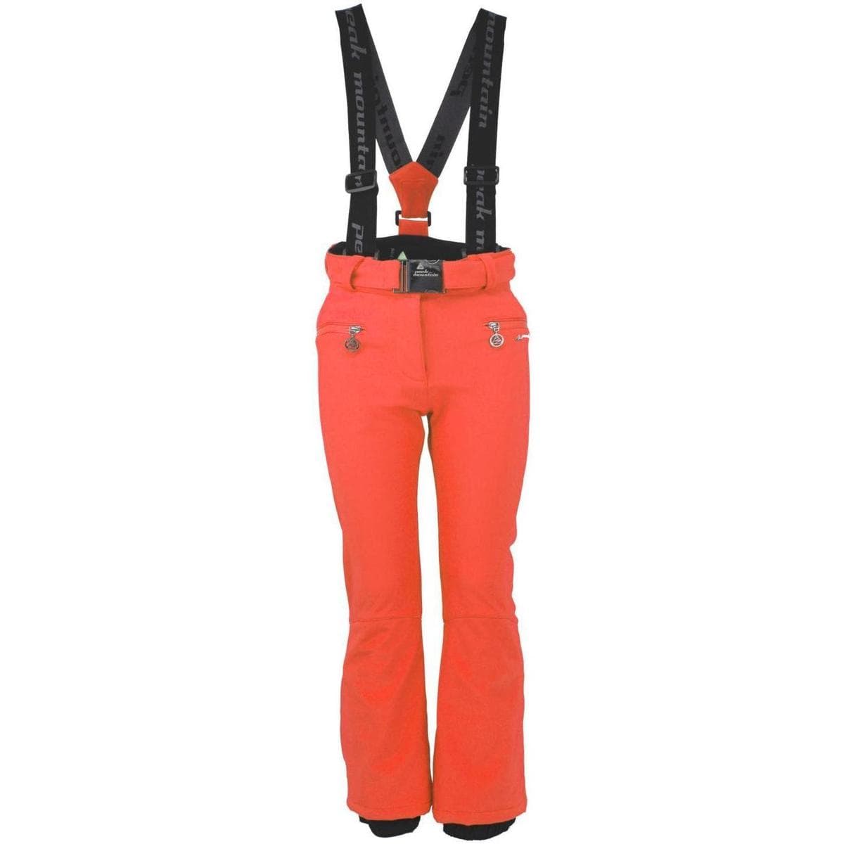 Peak Mountain Pantalon de ski softshell fille FAFUZZA Oranžová
