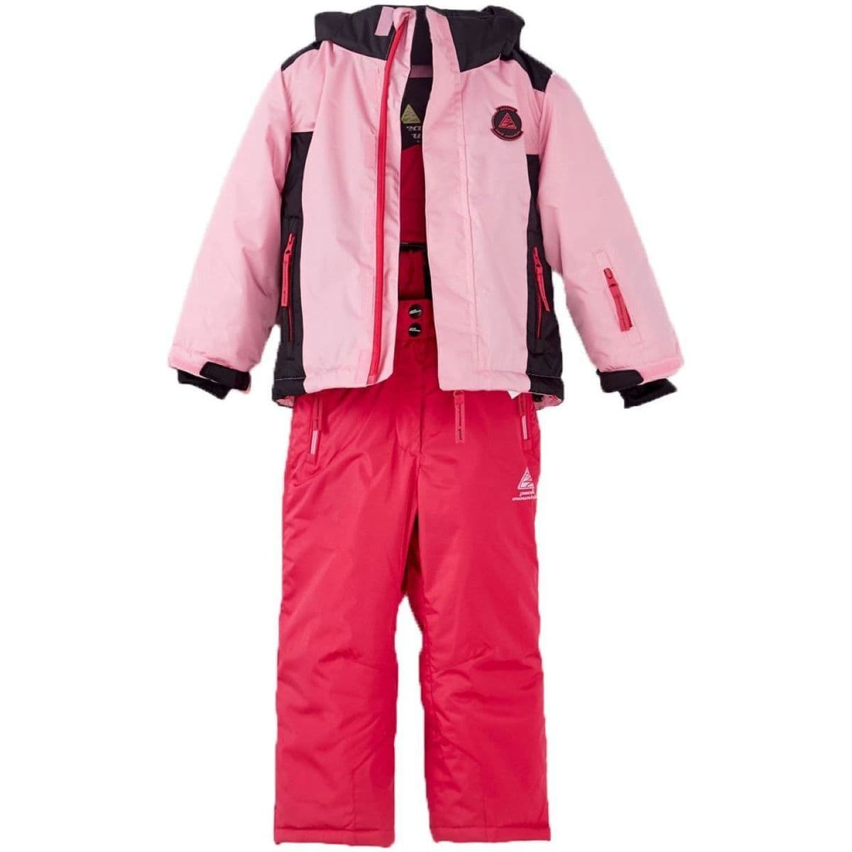 Peak Mountain Ensemble de ski fille FANAE Růžová