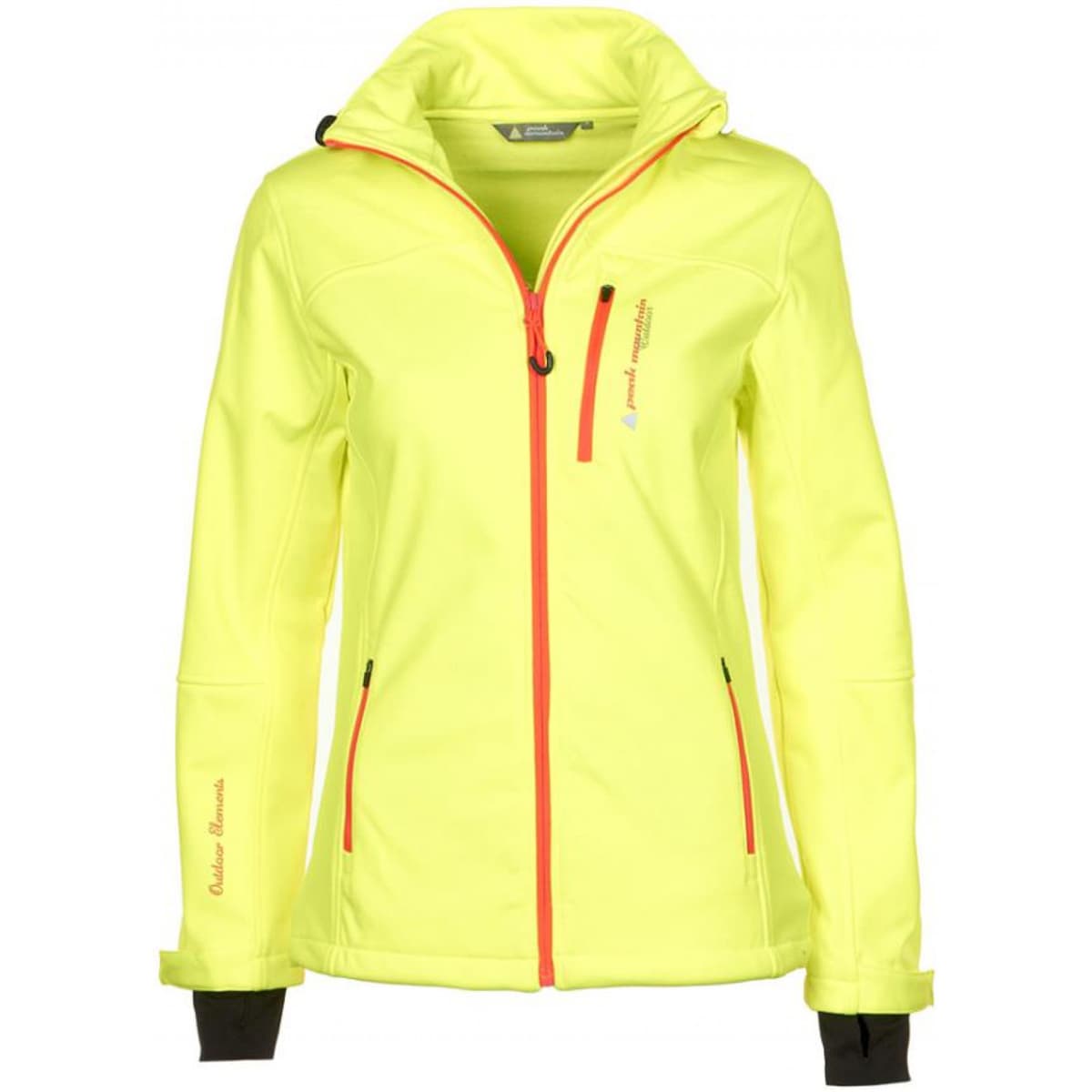 Peak Mountain Blouson softshell fille FANNE Žlutá