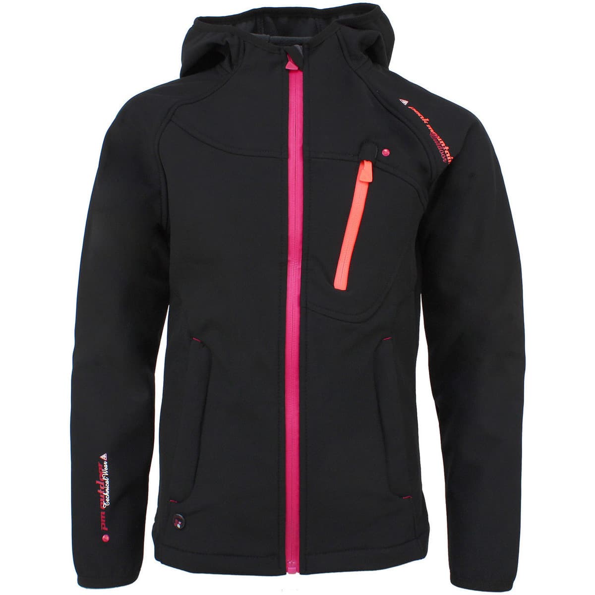 Peak Mountain Blouson softshell fille FANSO Černá