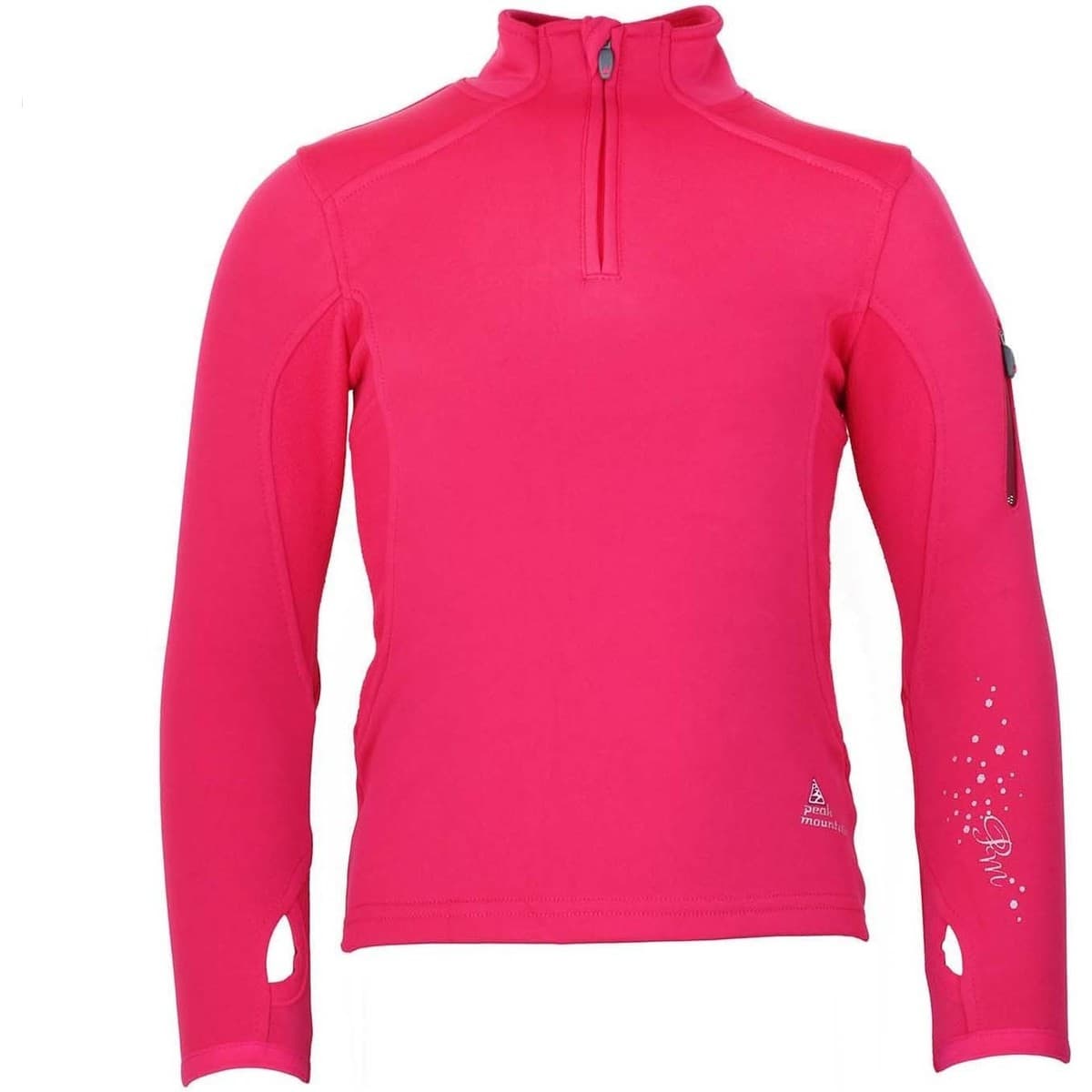 Peak Mountain Sweat polarshell fille FANY Růžová