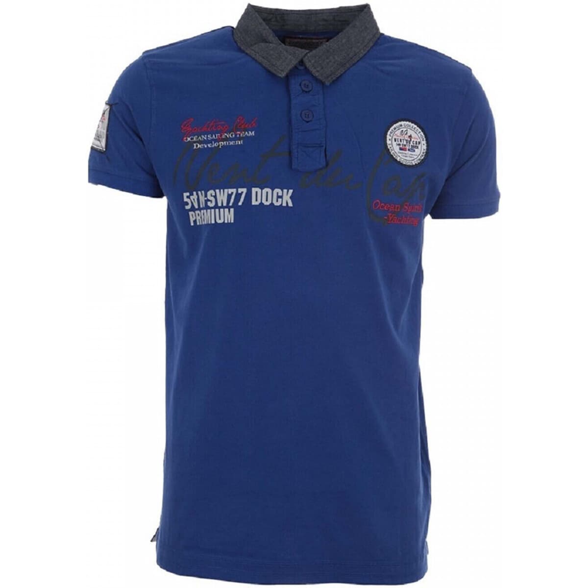 Vent Du Cap Polo manches courtes garçon ECAZURO Modrá