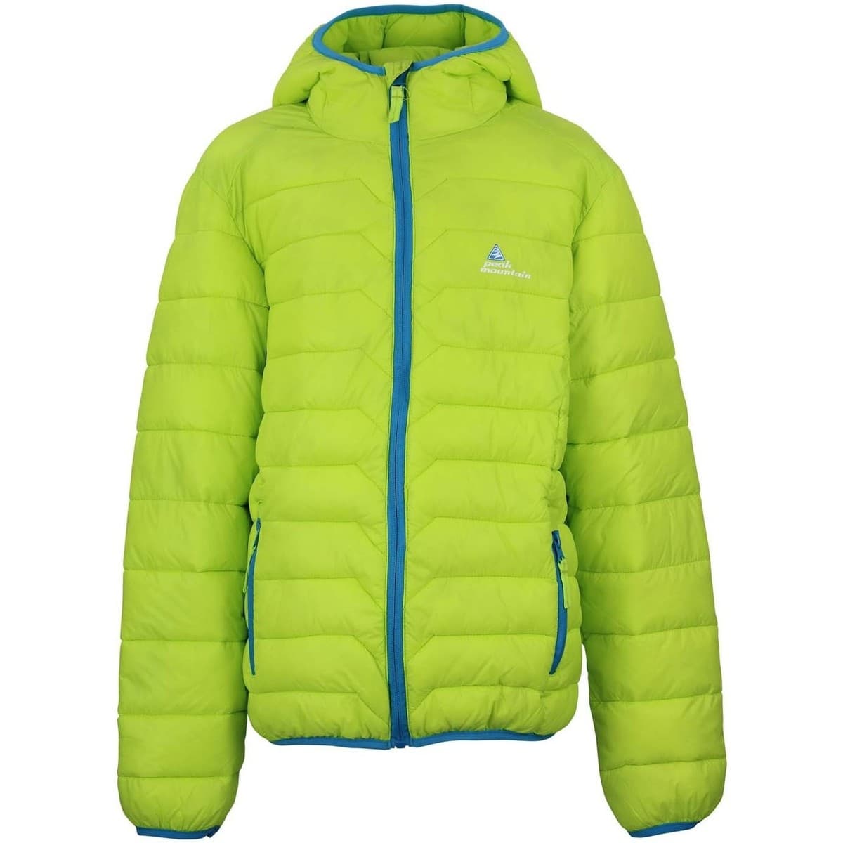 Peak Mountain Doudoune fine garçon ECALISEO Zelená