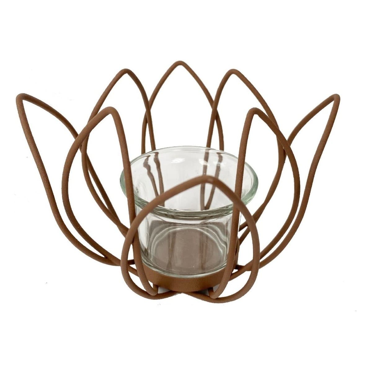 Signes Grimalt Držák Ve Tvaru Květin Hnědá