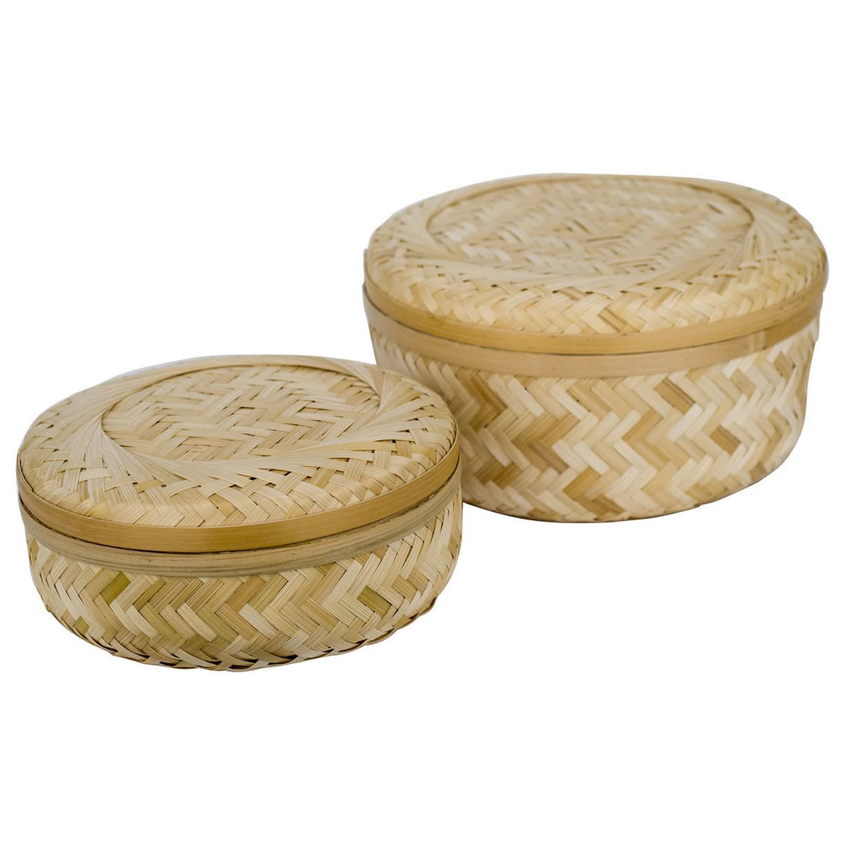 Signes Grimalt Kulaté Koše 2 Jednotky Hnědá