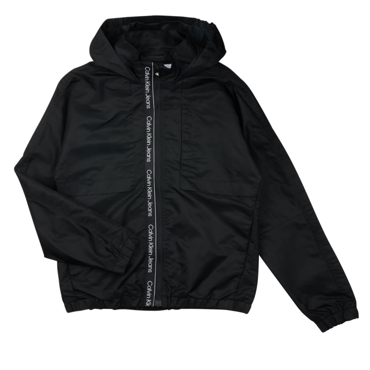 Calvin Klein Jeans LOGO TAPE JACKET Černá