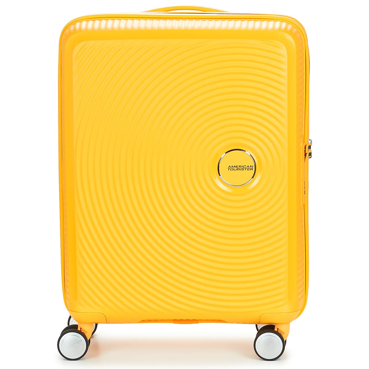 American Tourister SOUNDBOX SPINNER 55/20 TSA EXP Žlutá