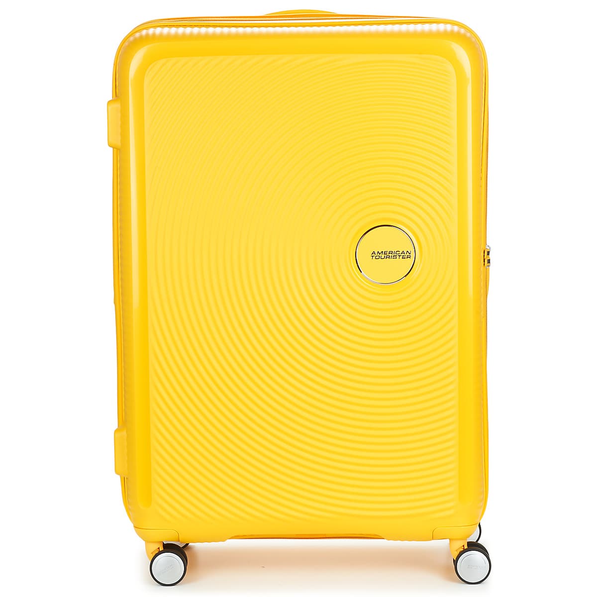American Tourister SOUNDBOX SPINNER 77/28 TSA EXP Žlutá