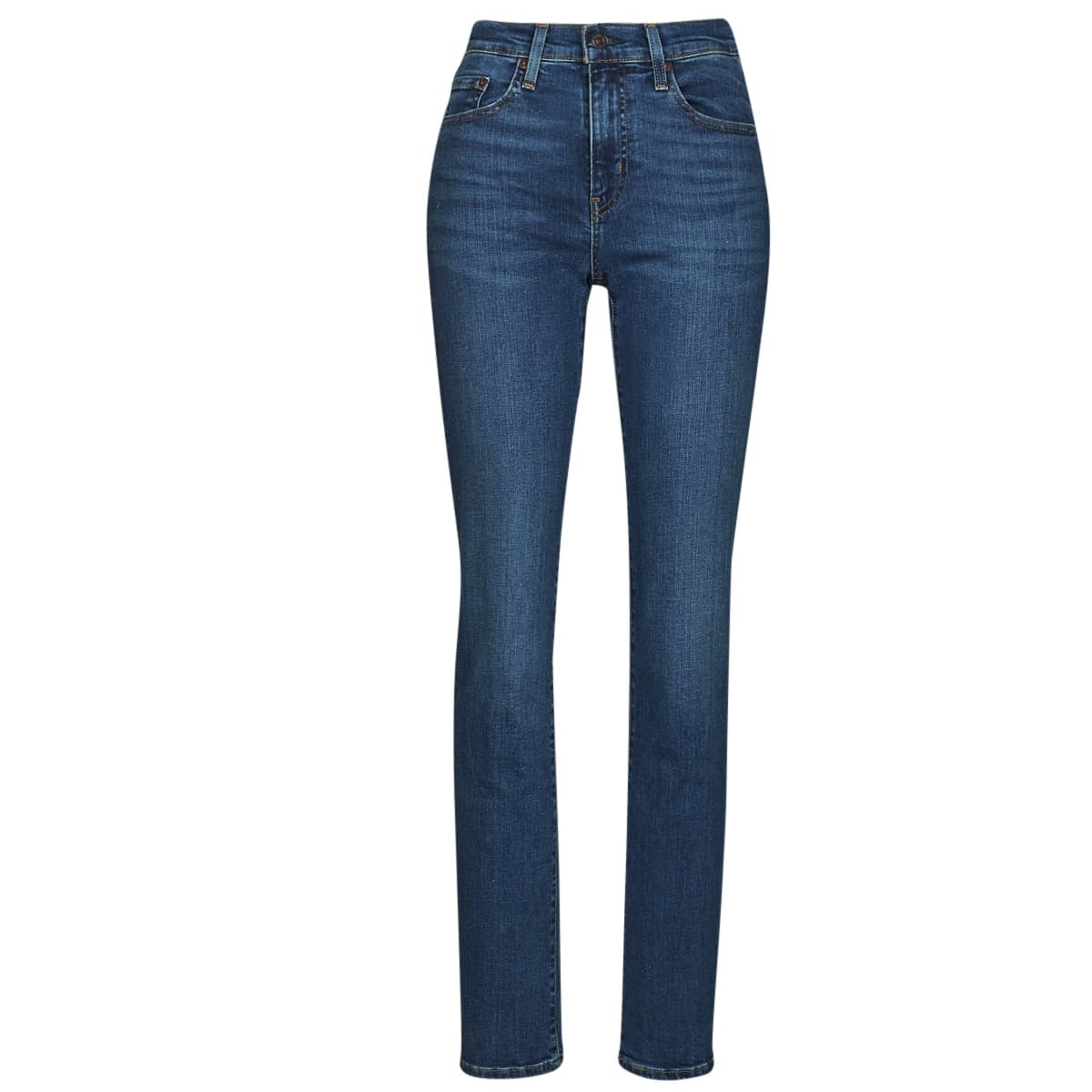 Levis 724 HIGH RISE STRAIGHT Tmavě modrá