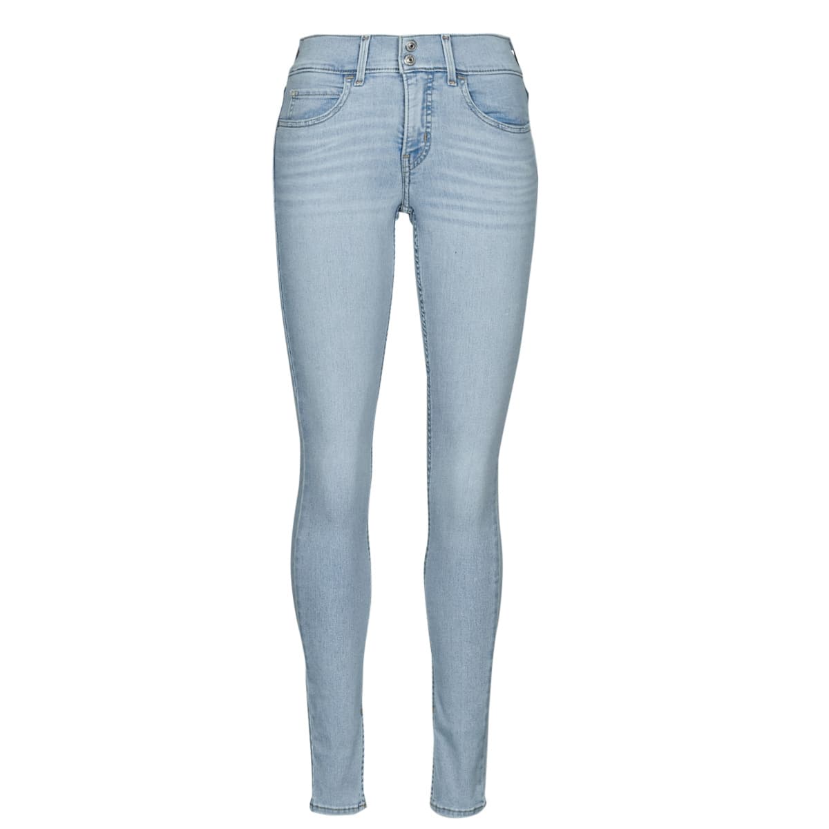 Levis 311 SHP SKINNY SLIT HEM Modrá