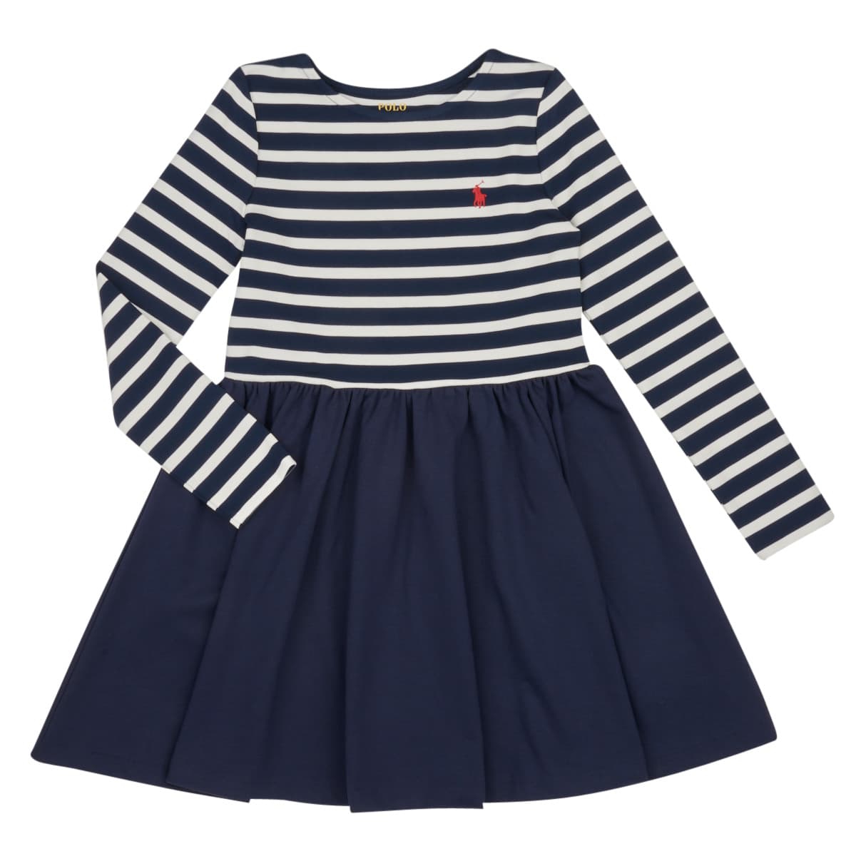 Polo Ralph Lauren LS CN DR-DRESSES-DAY DRESS Tmavě modrá