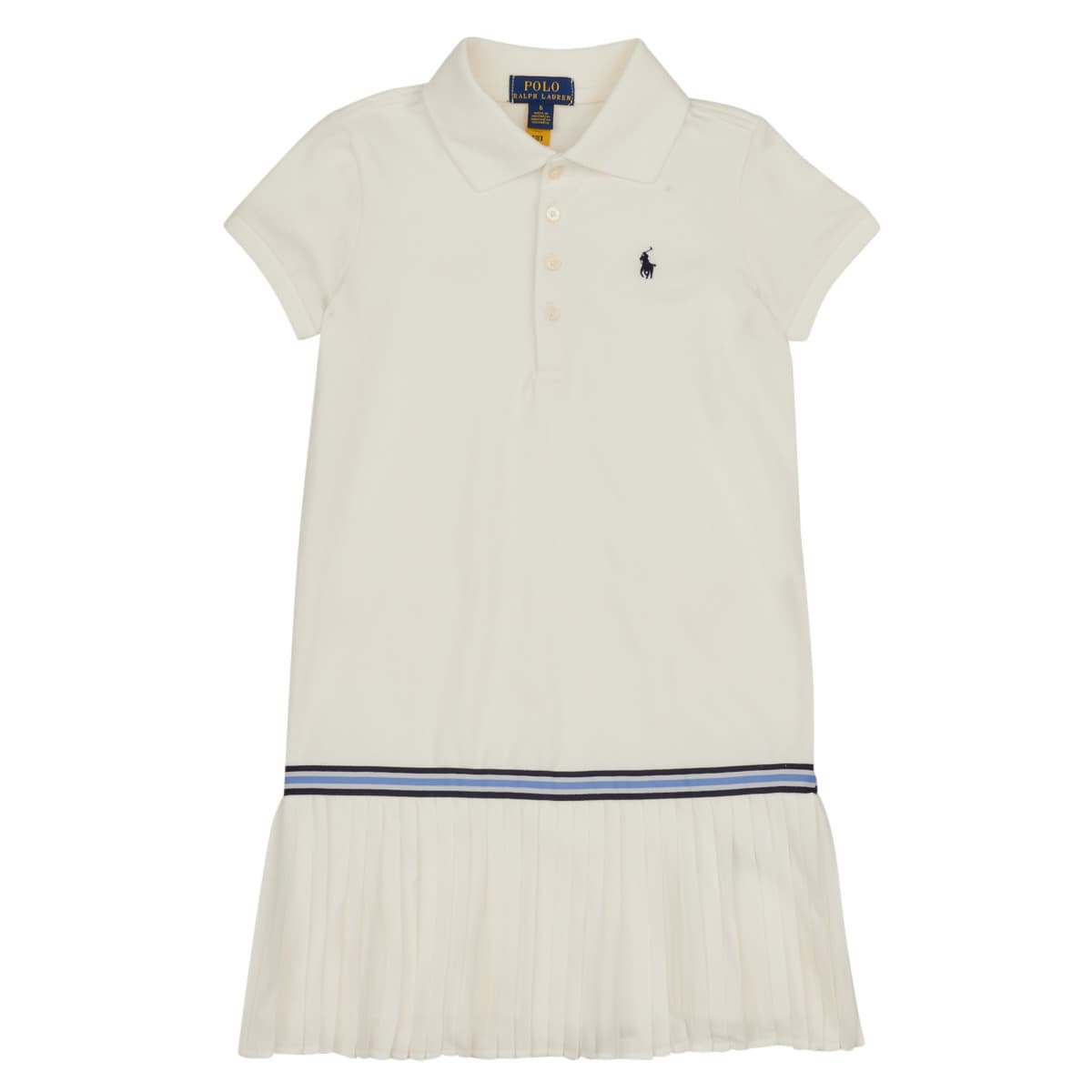 Polo Ralph Lauren SS KC DRESS-DRESSES-DAY DRESS Bílá