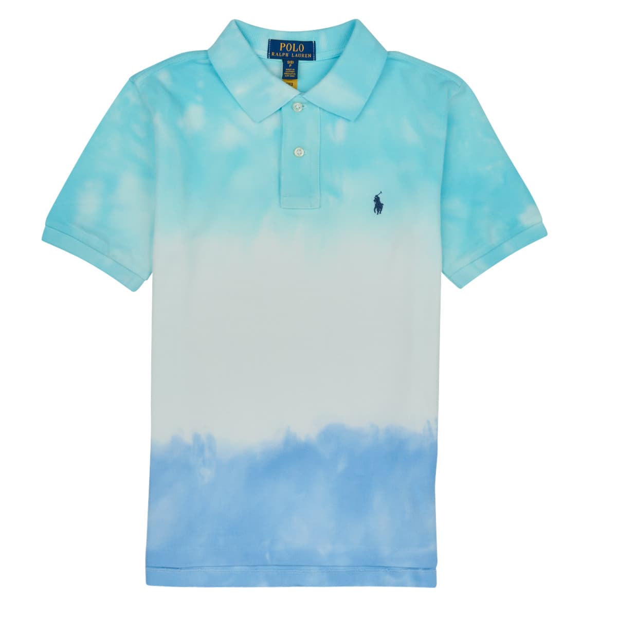 Polo Ralph Lauren SS CN M4-KNIT SHIRTS-POLO SHIRT Modrá