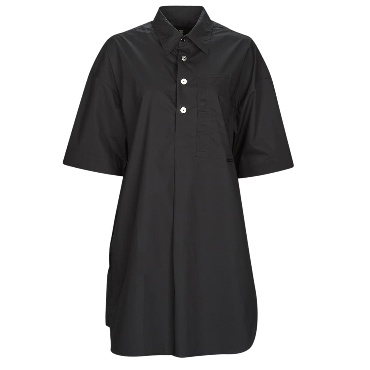 G-Star Raw shirt dress 2.0 Černá