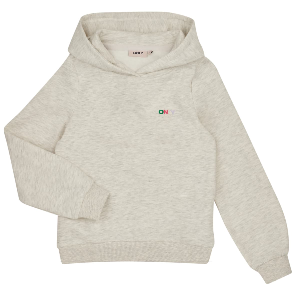 Only KOGNOOMI L/S LOGO HOOD SWT NOOS Béžová