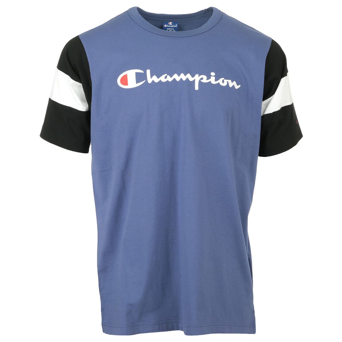 Champion Crewneck T-Shirt Modrá