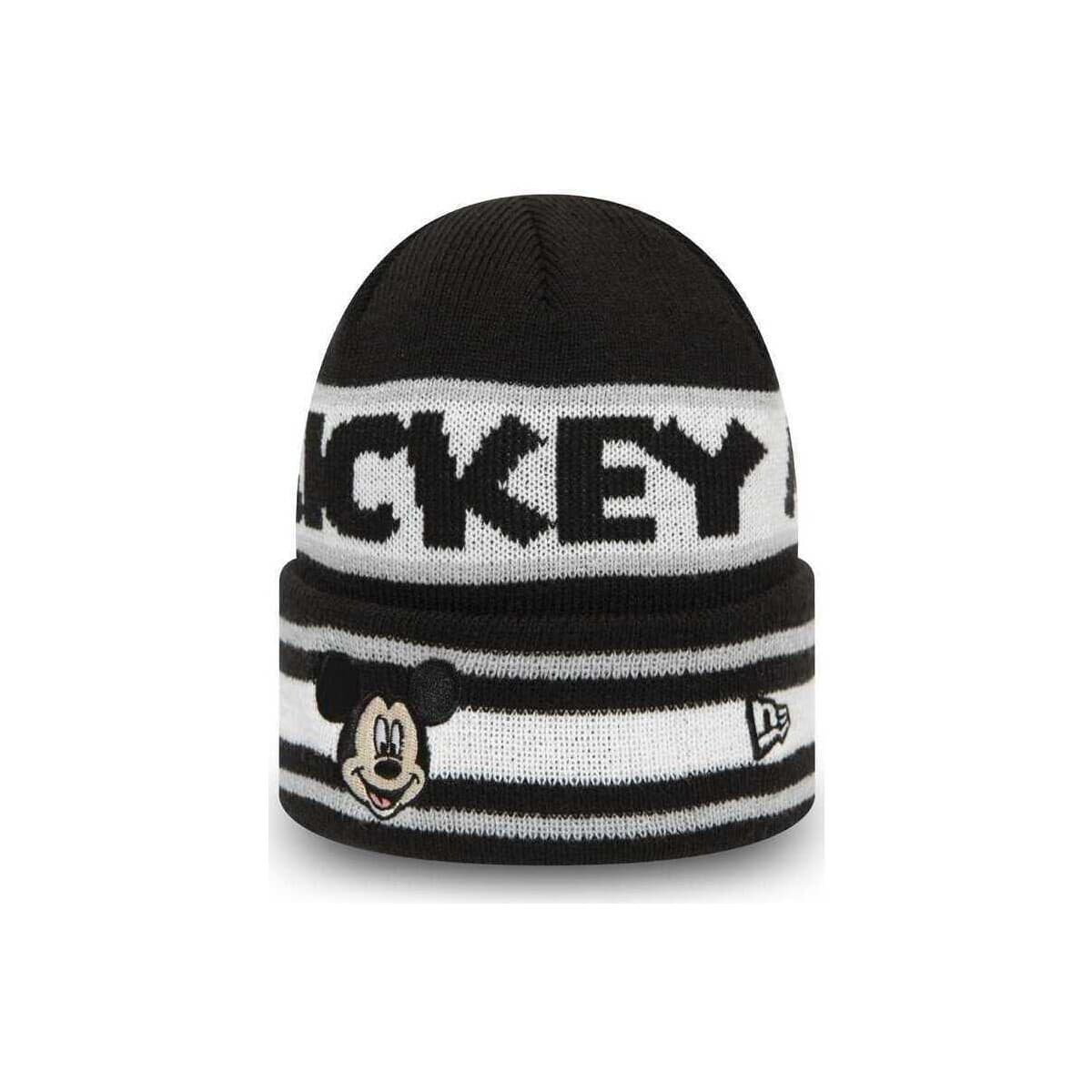New-Era Kids disney character knit micmou Černá